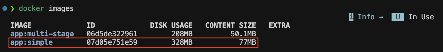 Comparação de tamanho: single-stage vs multi-stage
